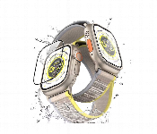 Green Lion Ultra Pro Hd Glass Full Protection For Apple Watch 49Mm  Clear  - Similar Product Imag - ID 7151225