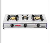 Geepas Gk74Bs Stainless Steel Gas Stove With 3 Burners  - Similar Product Imag - ID 7151523