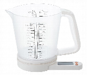 Geepas Gks46514 Led Screen Attached Kitchen Scale 5Kg Capacity With Measuring Cup  - Similar Product Imag - ID 7151529