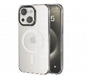 Mezone Clear Magnetic Case Iphone 15  White  - Similar Product Imag - ID 7151726