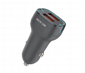 Green Lion Dual Port Qc3.0 Car Charger With Usb A To Lightning Cable 36W  - Similar Product Imag - ID 7151811