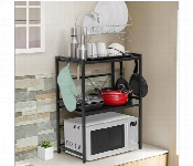 Expandable Microwave Oven Rack Kitchen Storage  - Similar Product Imag - ID 7151841