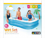 Intex 57180 Rectangular Swimming Pool White And Blue 2 03M X 1 52M X 48 Cm  - Similar Product Imag - ID 7152046