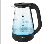 Clikon Ck5147   1.7L 1850W 2200W Glass Body Electric Cordless Kettle With Auto Cut Off Function  - Similar Product Imag - ID 7152069