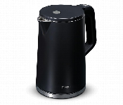 Clikon Ck5153 Double Wall Stainless Steel Electric Kettle 1.7L 1500W Fast Boil With Overheat Protection  - Similar Product Imag - ID 7152070