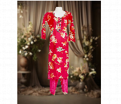Cotton  Suti Mix Kurta Surwal  Red Colour  - Similar Product Imag - ID 7152120