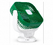 Clikon Ck2048 8 Inch 6W Rechargeable Table Fan With Led Light And Smooth Wave Airflow  - Similar Product Imag - ID 7152162