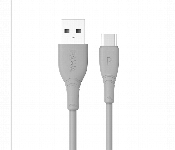 Pawa Pvc 2.4A Data And Quick Charging Micro Cable 1.2M Or 4Ft Grey  - Similar Product Imag - ID 7152751