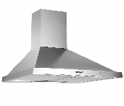 White Daisy Gusto 90 Inox 90Cm Pyramid Chimney Hood With Led And Filter  - Similar Product Imag - ID 7152847