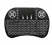 Backlit Mini Wireless Handheld Remote Keyboard Mouse Touchpad  - Similar Product Imag - ID 7152851