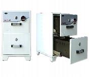 Welko Frc2.Ekt 2 Drawer Fireproof Filing Cabinet With Electronic Lock . 170Kg  - Similar Product Imag - ID 7152926