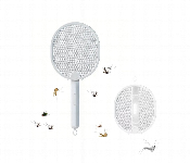 Usb Electric Foldable 225Mah Mosquito Swatter White  - Similar Product Imag - ID 7153041