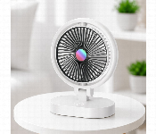 Portable Desktop Fan Usb Rechargeable Mini Cooling Fan Adjustable Speed  - Similar Product Imag - ID 7153252