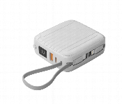Porodo Magsafe Power Bank 10000Mah Pd 20W Wireless 15W With Built In Type C And Lightning Cable White  - Similar Product Imag - ID 7153265