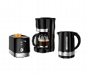 Lepresso Breakfast Set Toaster Kettle And Drip Coffee Maker Black Lpcffm0009 Bk  - Similar Product Imag - ID 7153435