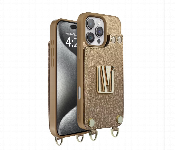 Levelo Serena Leather Case For Iphone 16 Pro Max Gold Lvlsrn16Pmgd  - Similar Product Imag - ID 7153438