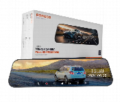 Porodo Lifestyle Streaming Mirror Dash Camera Black Pdlfst086Bk  - Similar Product Imag - ID 7154049