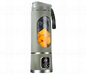 Portable Blender With Led Battery Display 450Ml Capacity Ice Crushing Power Rechargeable Smoothie Maker  - Similar Product Imag - ID 7154160