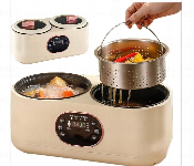 Rice Cooker With Double Pots 2L Multi Function Rice Cooker For Steaming Cooking And Heating  - Similar Product Imag - ID 7154334