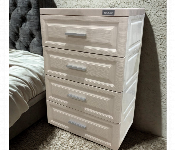 Lightweight Plastic Storage Color Drawer With 4 Tier  - Similar Product Imag - ID 7154434