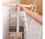 Multifunctional Pants Hanger 6 Tiers Black  - Similar Product Imag - ID 7154649