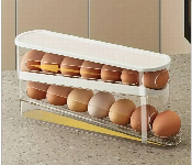 Rolling Egg Rack 2 Tier Automatic Egg Dispenser  - Similar Product Imag - ID 7155034