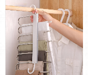 Multifunctional Pants Hanger 6 Tier  Space Saving Closet Organizer  - Similar Product Imag - ID 7155055