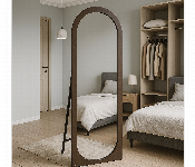 Stand Mirror Full Length With Wooden Frame  - Similar Product Imag - ID 7155057
