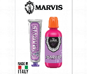 Marvis Jasmin Mint Fluoride Toothpaste And Mouthwash Set 85Ml And 400Ml Oral Care Kit For Long Lasting Freshness  - Similar Product Imag - ID 7155385