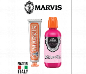 Marvis Ginger Gentle Mint Oral Care Set Toothpaste 85Ml And Mouthwash 400Ml Gum Protection Long Lasting Freshness  - Similar Product Imag - ID 7155387