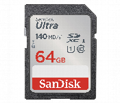 Sandisk Ultra 64Gb Sdxc Uhs I Card 140Mbps For Full Hd Video And Photography  - Similar Product Imag - ID 7155444