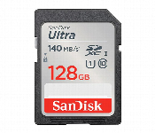 Sandisk Ultra 128Gb Sdxc Uhs I Card 140Mbps High Speed For Full Hd Video And Photography  - Similar Product Imag - ID 7155445
