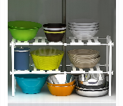 Adjustable Under Sink Kitchen Rack Organizer  - Similar Product Imag - ID 7155491