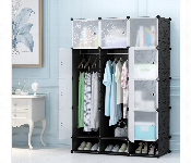 12 Cube Wardrobe With Shoe Rack And Doors  - Similar Product Imag - ID 7155604