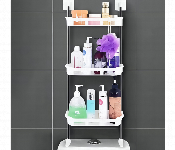3 Layer Punch Free Over Toilet Storage Shelf  - Similar Product Imag - ID 7155728