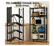 5 Layer Foldable Kitchen Storage Rack  - Similar Product Imag - ID 7155743
