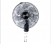 Olsenmark Omf1703 18 Inch High Air Flow Wall Fan With 3 Speed Control And Super Quiet Motor  - Similar Product Imag - ID 7155893