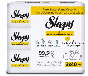 Sleepy Baby Water Wipes Eco Package 3 Bags  - Similar Product Imag - ID 7155993