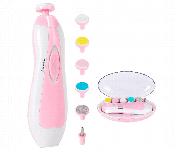 Baby Electric Nail Trimmer With Led Light And Gentle Vibration Technology Pink  - Similar Product Imag - ID 7156043
