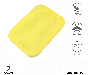 Moon Sponge Baby Bath Holder Yellow  - Similar Product Imag - ID 7156067