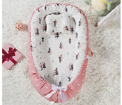 Portable Ultra Soft Breathable Baby Nest For Newborns And Toddlers Pink  - Similar Product Imag - ID 7156153