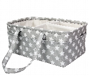 Storage Diaper Organizer Basket Grey With Multiple Pockets And Portable Design  - Similar Product Imag - ID 7156162