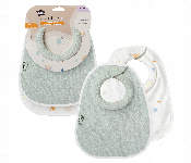 Tommee Tippee Closer To Nature Milk Feeding Bib X2 Mint Green  - Similar Product Imag - ID 7156170