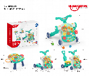 Huanger He0816 4 In 1 Multifunctional Baby Walker Ride On With Light And Music Green  - Similar Product Imag - ID 7156430