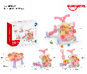 Huanger He0816 4 In 1 Multifunctional Baby Walker Ride On With Light And Music Pink  - Similar Product Imag - ID 7156431