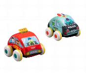 Huanger Pullback Cloth Cars Set Of 2 Soft And Safe Toy Vehicles For Kids  - Similar Product Imag - ID 7156502