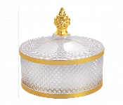 Royalford Rf12342 Acrylic Candy Bowl With Lid  - Similar Product Imag - ID 7156668