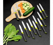 Royalford Rf4137Gry 12Pcs Stainless Steel Fruit Knife Set  - Similar Product Imag - ID 7156757