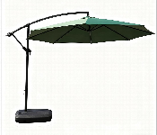 Steel Hanging Umbrella 3 Meter Width Green  - Similar Product Imag - ID 7156918