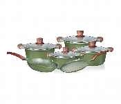 Royalford Rf12951 10 Piece Kitchencraft Die Cast Aluminum Cookware Set  - Similar Product Imag - ID 7157024